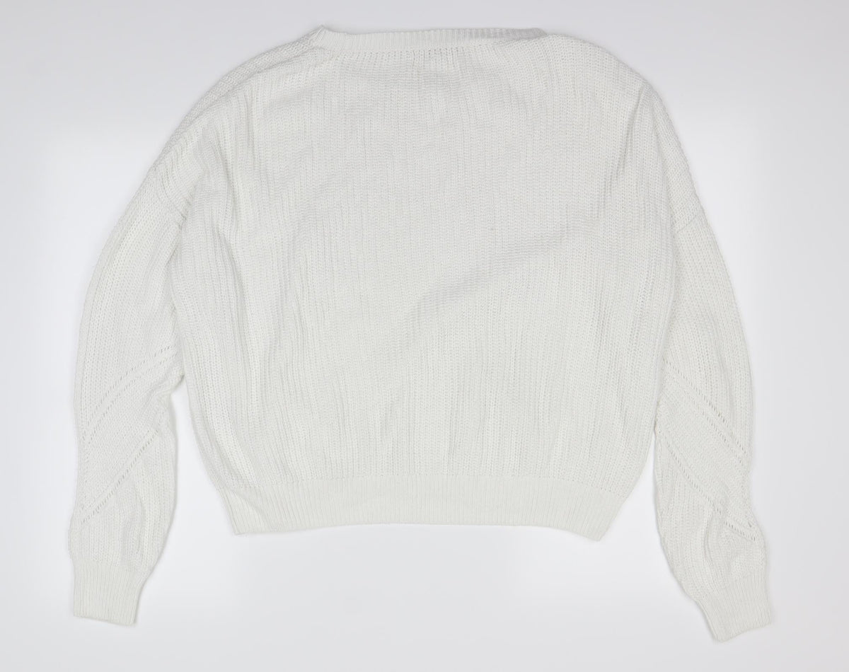 Marks & Spencer  Womens Ivory   Pullover Jumper Size M