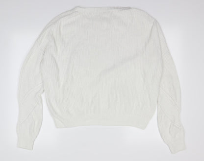Marks & Spencer  Womens Ivory   Pullover Jumper Size M