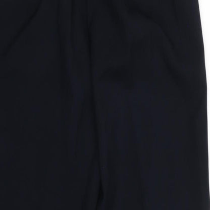 Womens UK Size 12 Preworn Regular Fit Dress Pants Blue Trousers