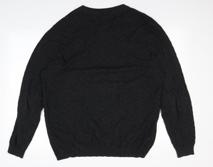 Hammond & Co Mens Black   Pullover Sweatshirt Size L