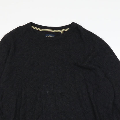 Hammond & Co Mens Black   Pullover Sweatshirt Size L