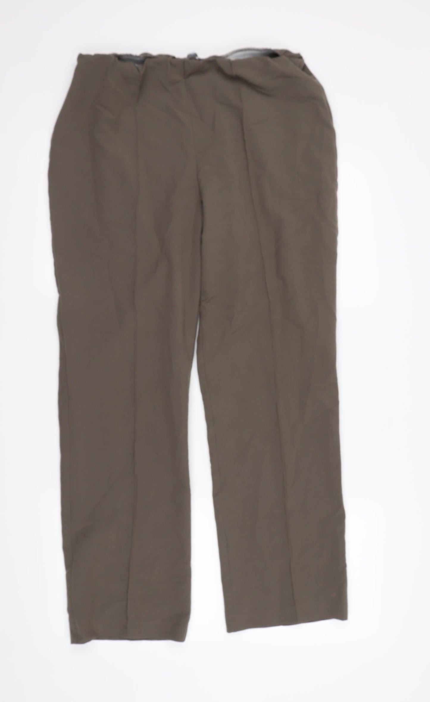 Bonmarché Womens Green   Dress Pants Trousers Size 14 L25 in