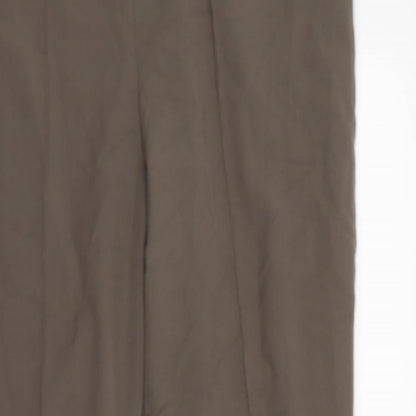 Bonmarché Womens Green   Dress Pants Trousers Size 14 L25 in