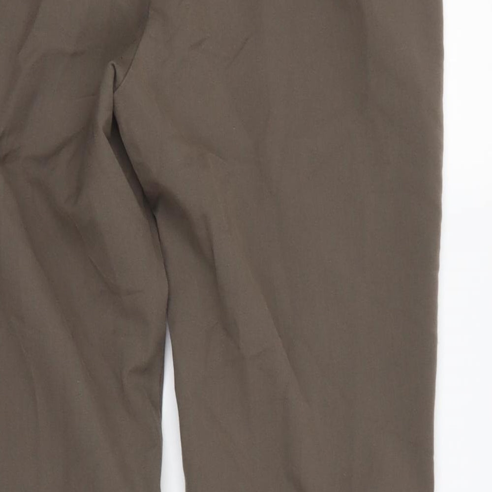 Bonmarché Womens Green   Dress Pants Trousers Size 14 L25 in