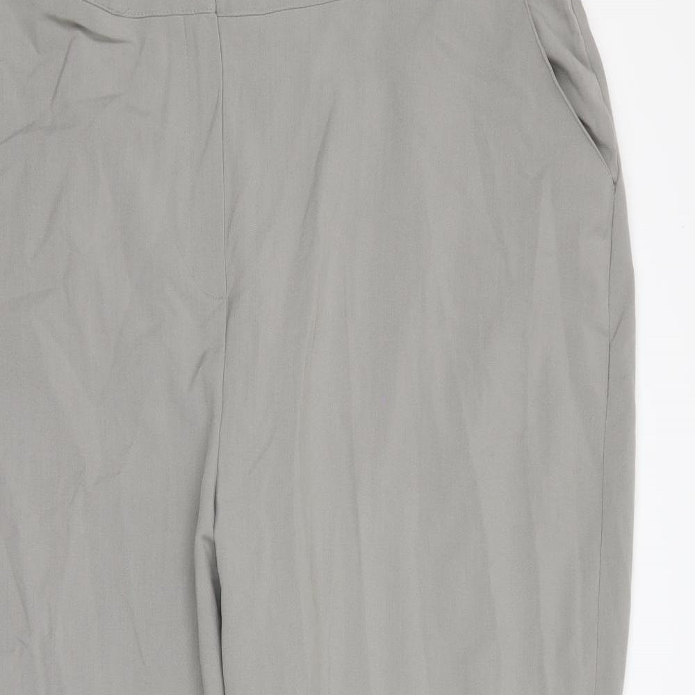 Slimma Mens Grey   Dress Pants Trousers Size 24 L24 in