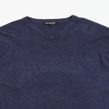 Debenhams Womens Blue   Pullover Sweatshirt Size L