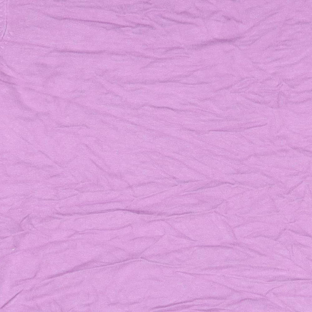 Bonmarché Womens Purple   Basic T-Shirt Size 16