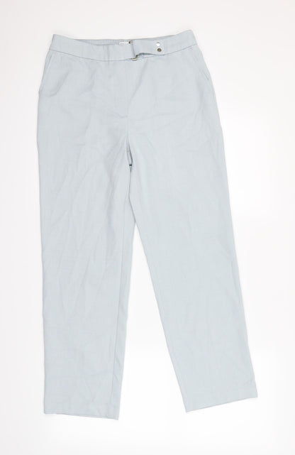 Classic Womens Blue   Dress Pants Trousers Size 10 L27 in