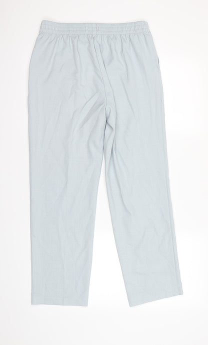 Classic Womens Blue   Dress Pants Trousers Size 10 L27 in