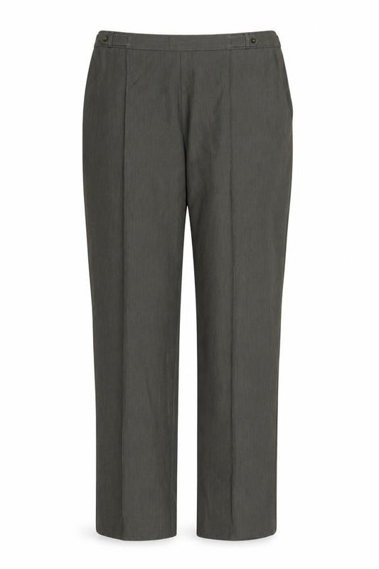 Womens UK Size 14 M&S Regular Fit Dress Pants Brown Trousers