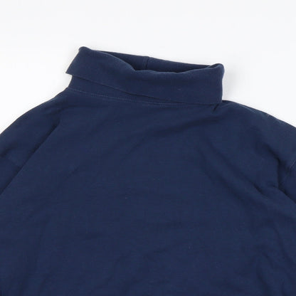 basic gear Mens Blue   Pullover Sweatshirt Size M