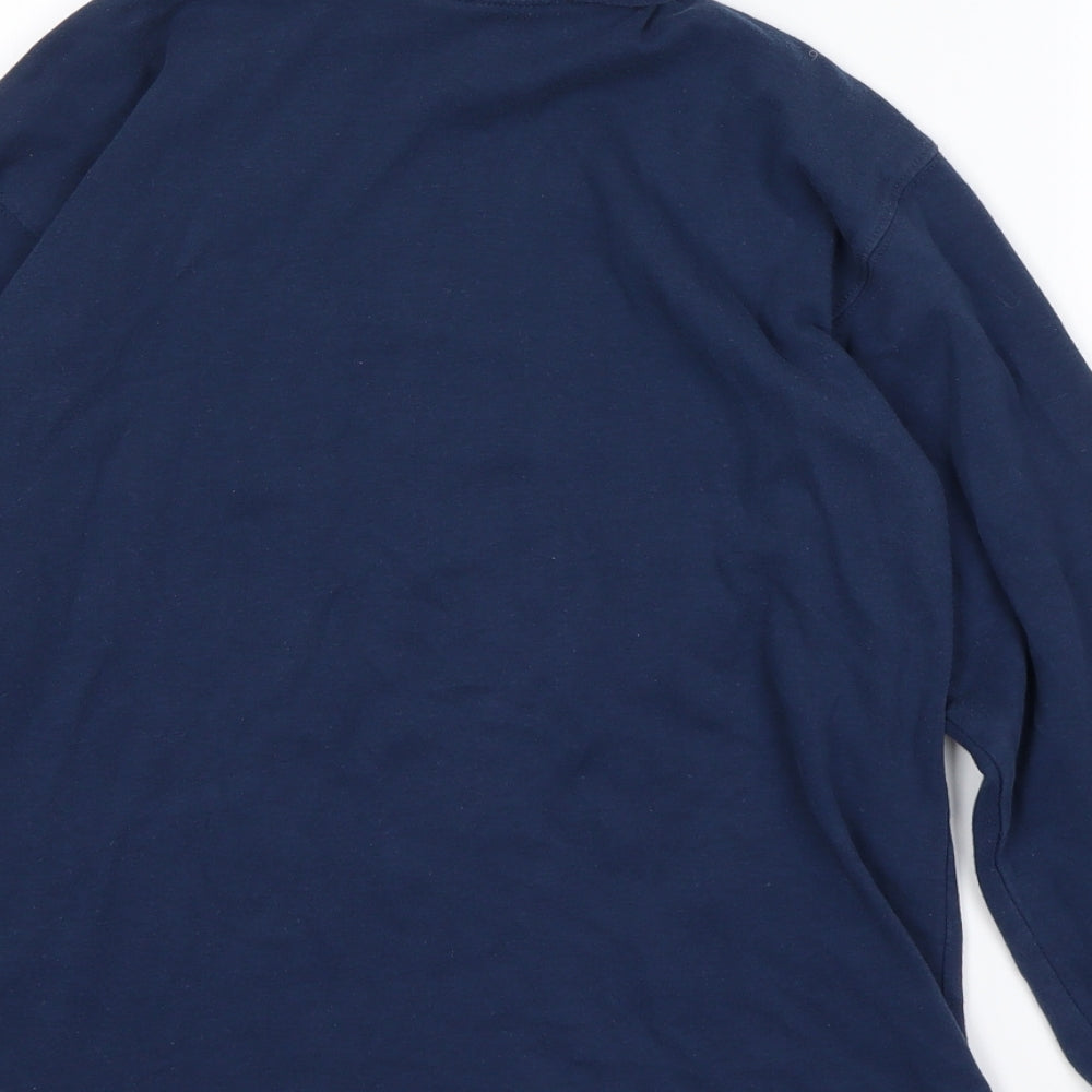 basic gear Mens Blue   Pullover Sweatshirt Size M