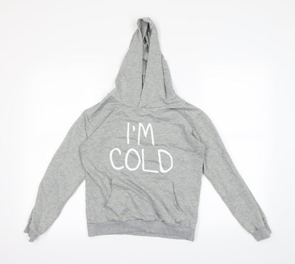 Preworn Womens Grey   Pullover Hoodie Size S