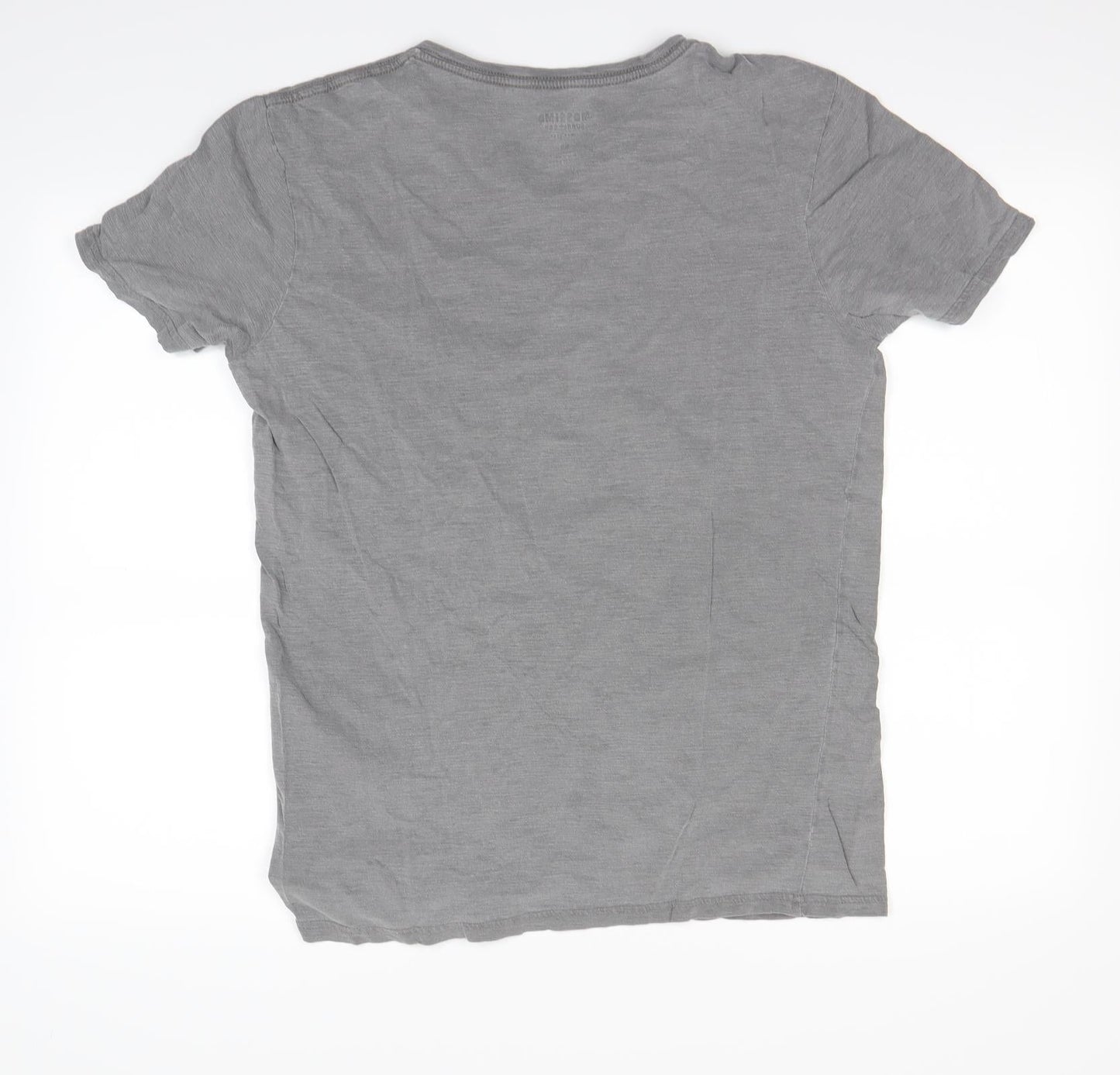 Womens UK Size M Mossimo Grey Basic T-Shirt