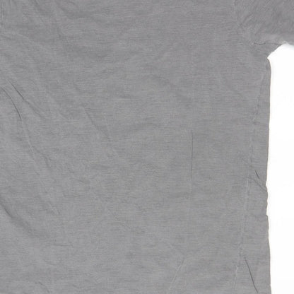 Womens UK Size M Mossimo Grey Basic T-Shirt