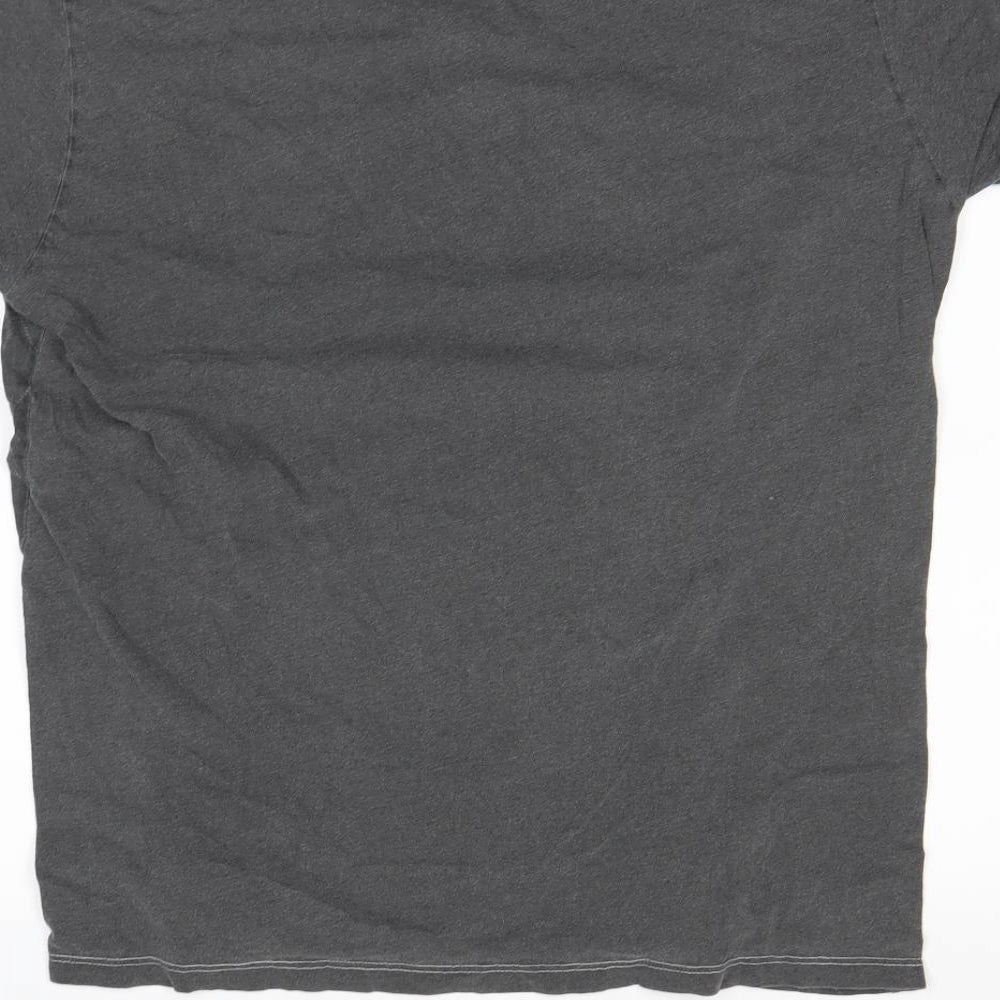 Alternative Mens Grey    T-Shirt Size L