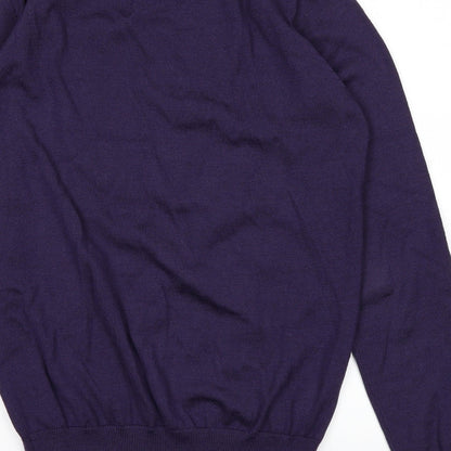 kanzler Womens Purple   Pullover Jumper Size S