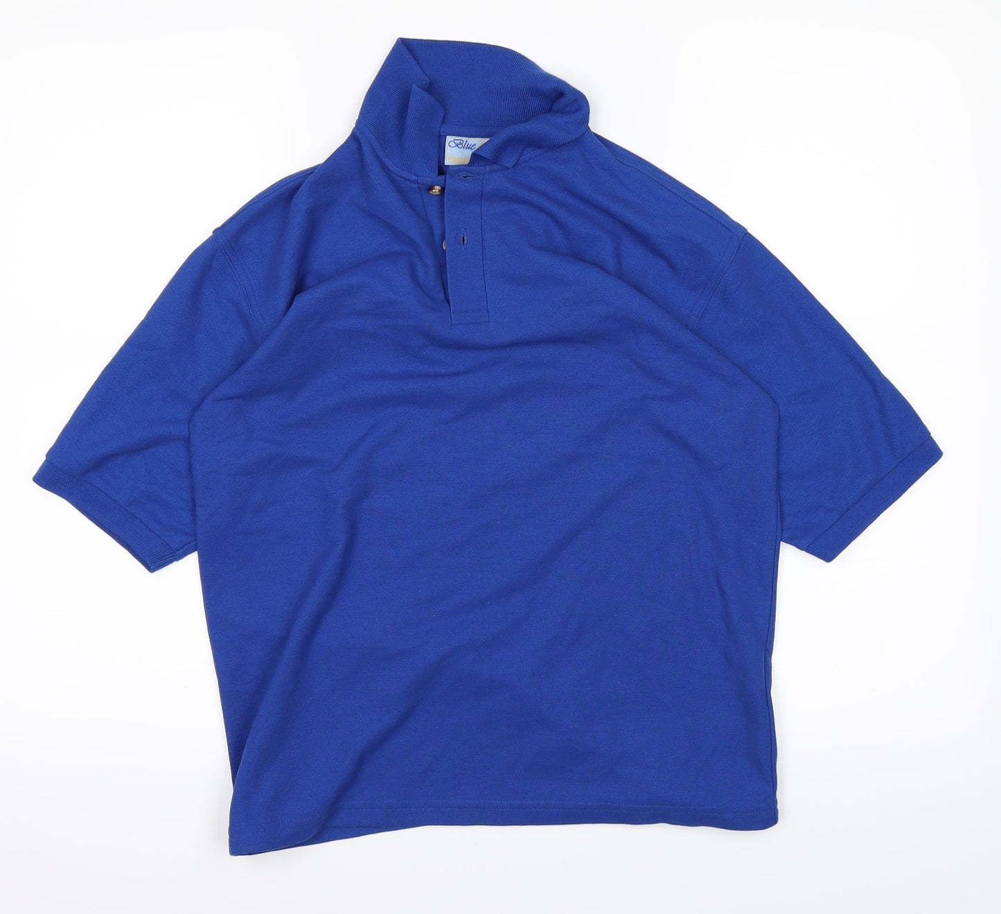 BLUE MAE Boys Blue   Basic Polo Size 13 Years