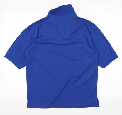 BLUE MAE Boys Blue   Basic Polo Size 13 Years