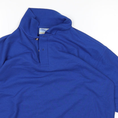 BLUE MAE Boys Blue   Basic Polo Size 13 Years