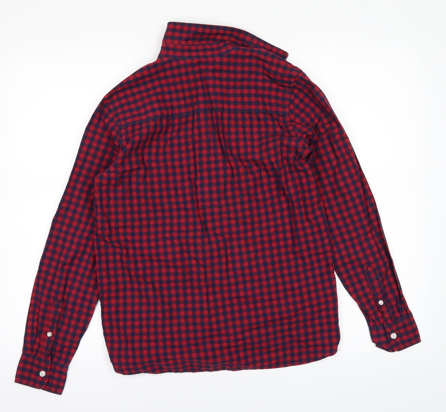 H&M Girls Red   Basic Button-Up Size 12-13 Years