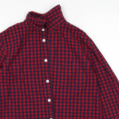 H&M Girls Red   Basic Button-Up Size 12-13 Years