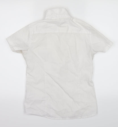 smart start Boys White   Basic Button-Up Size 11-12 Years