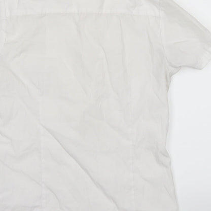 smart start Boys White   Basic Button-Up Size 11-12 Years