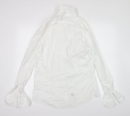 Mens UK Collar Size 42 belmonte Smart White  Dress Shirt