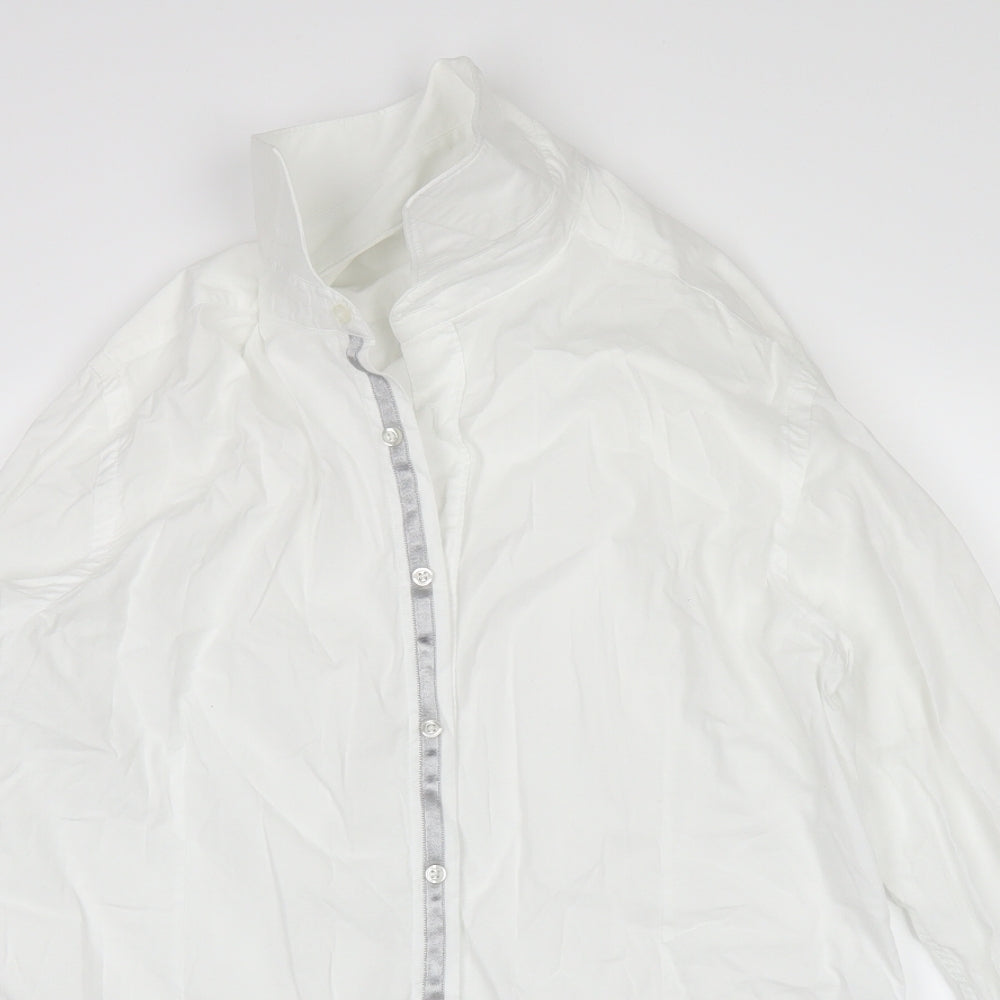 Mens UK Collar Size 42 belmonte Smart White  Dress Shirt