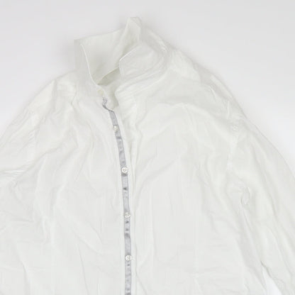 Mens UK Collar Size 42 belmonte Smart White  Dress Shirt