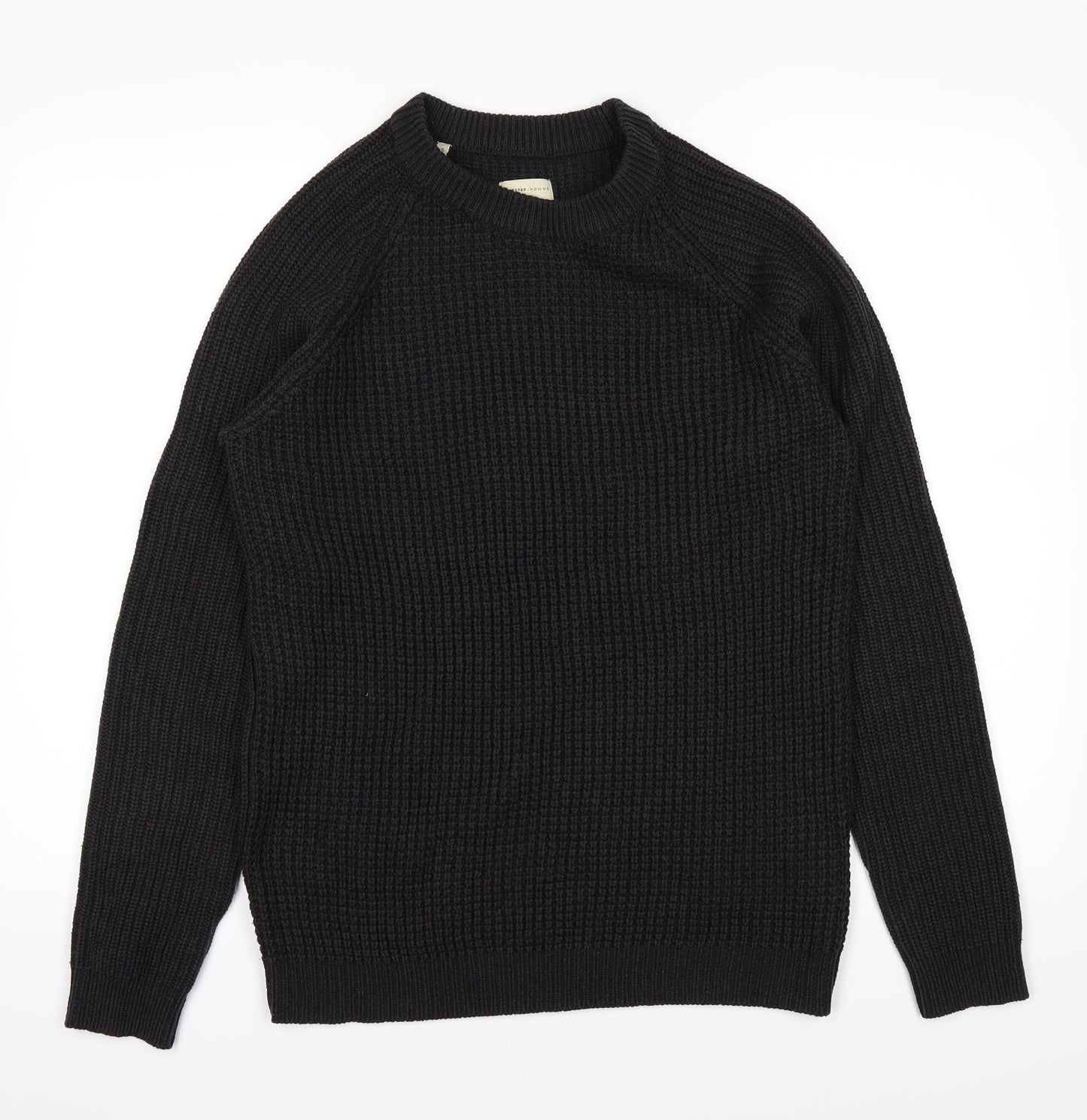 Selected Womens Black   Pullover Jumper Size S