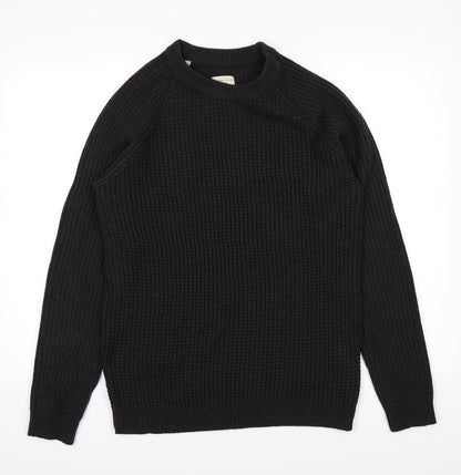 Selected Womens Black   Pullover Jumper Size S