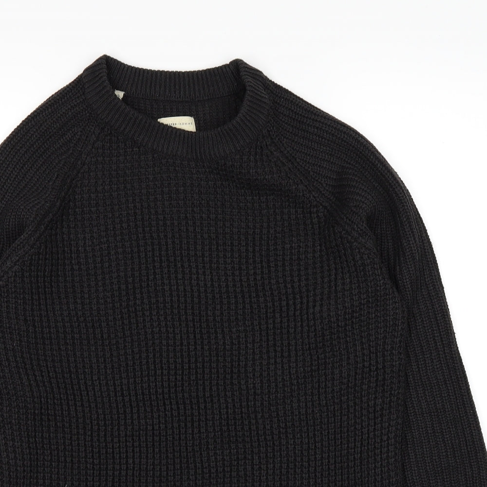 Selected Womens Black   Pullover Jumper Size S