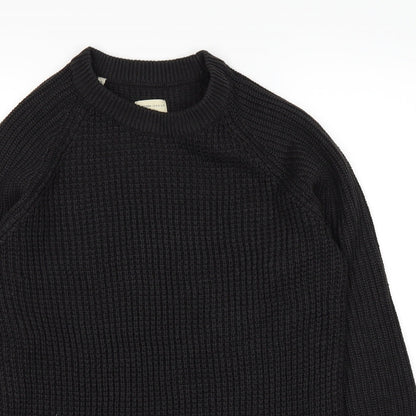 Selected Womens Black   Pullover Jumper Size S