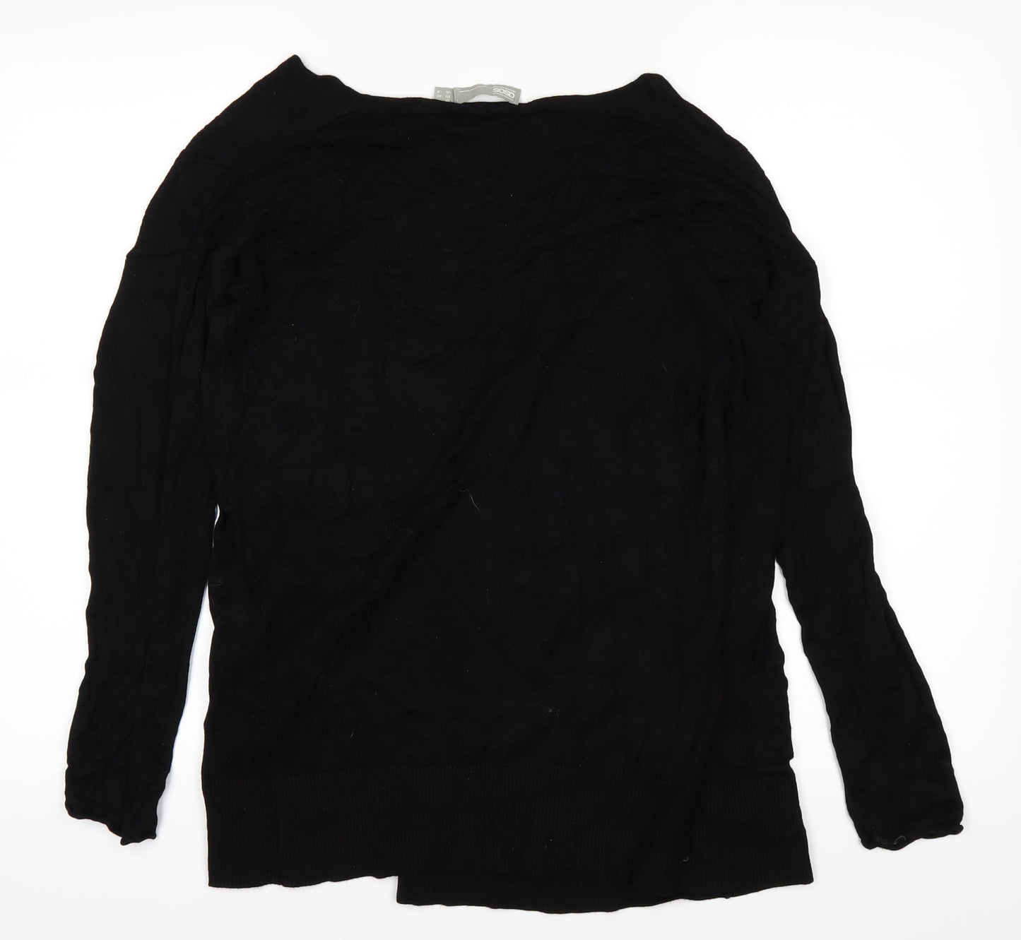 ASOS Womens Black   Cardigan Jumper Size 12