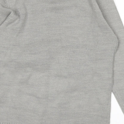 Peacocks Womens Grey   Pullover Jumper Size S