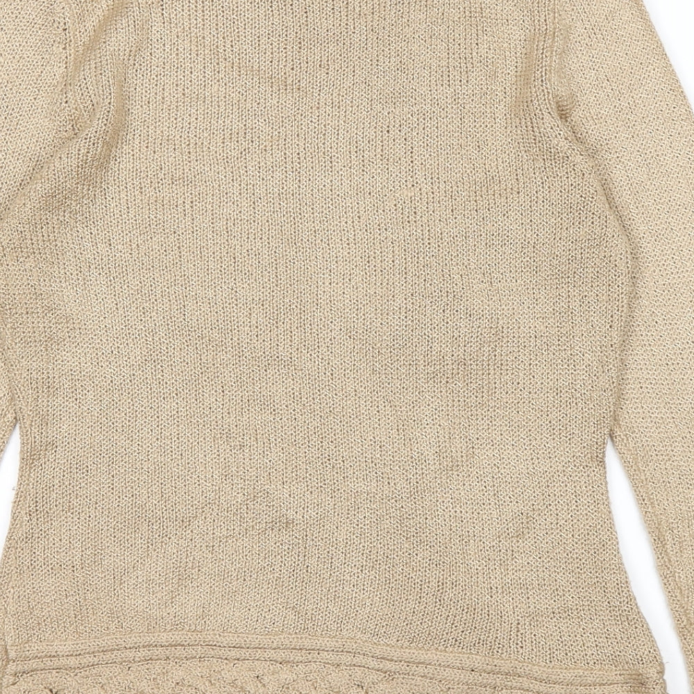 Stephen Womens Brown   Pullover Jumper Size S