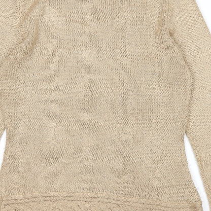 Stephen Womens Brown   Pullover Jumper Size S