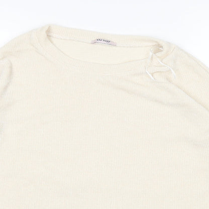 ORSAY Womens White   Pullover Jumper Size M