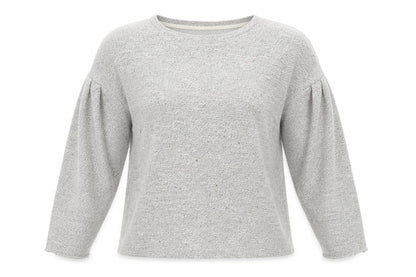 Womens UK Size S New Look Grey Basic T-Shirt