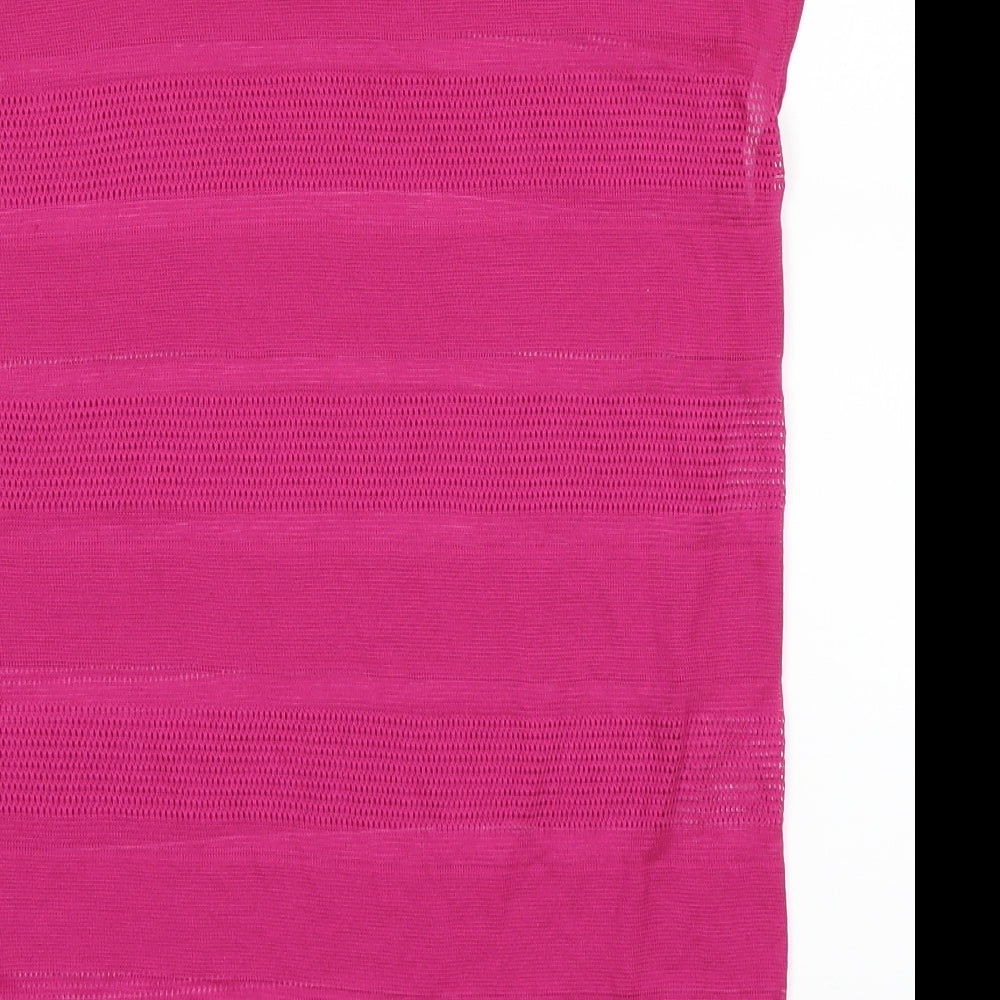 Womens UK Size 8 NEXT Pink Tunic Tank