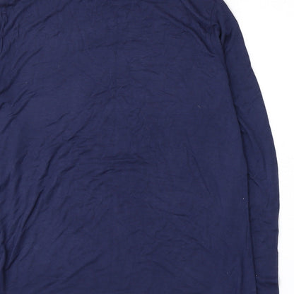 Original Essentials Womens Blue   Basic T-Shirt Size L