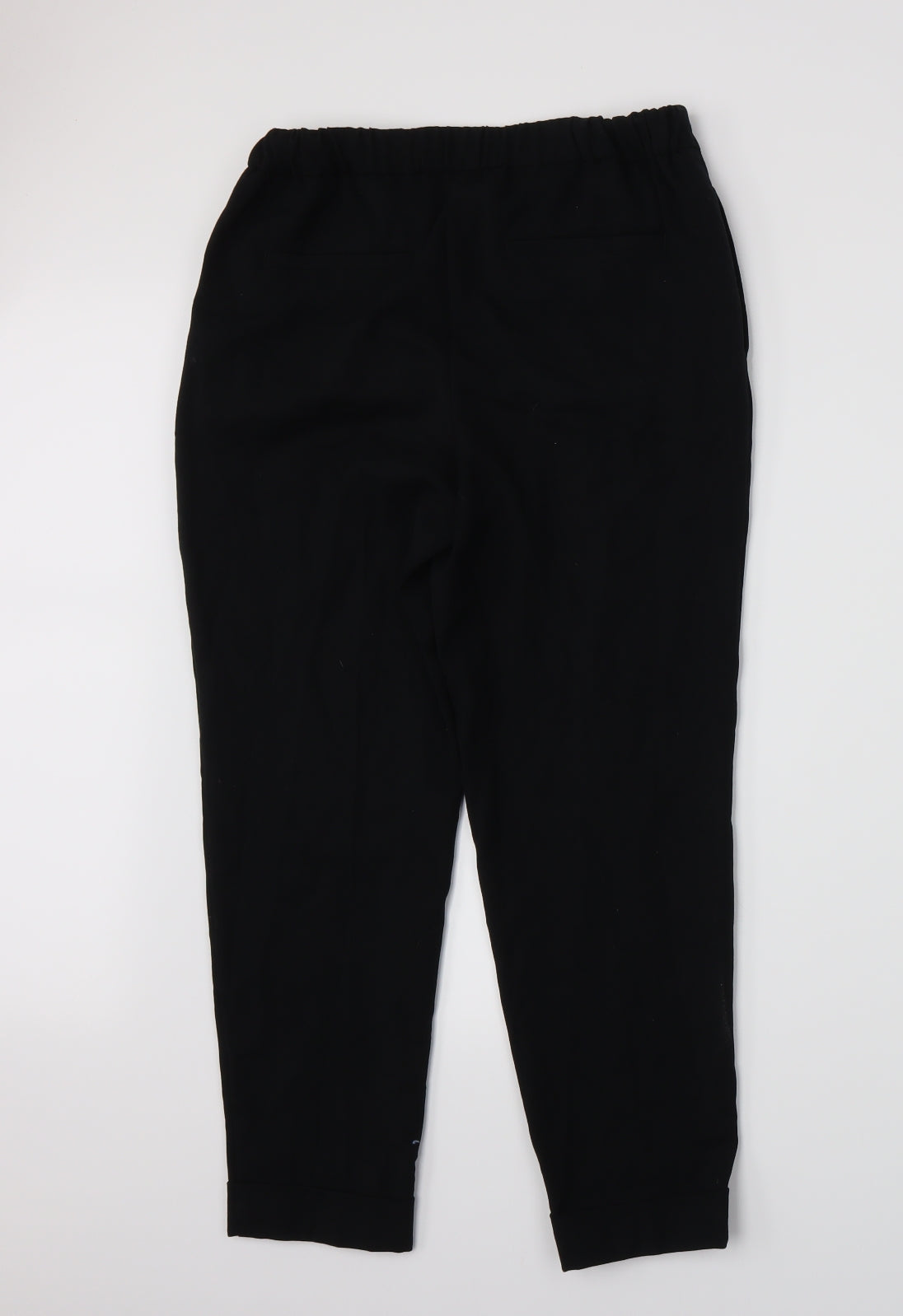 Womens UK Size 8 Marks and Spencer Regular Fit  Black Trousers