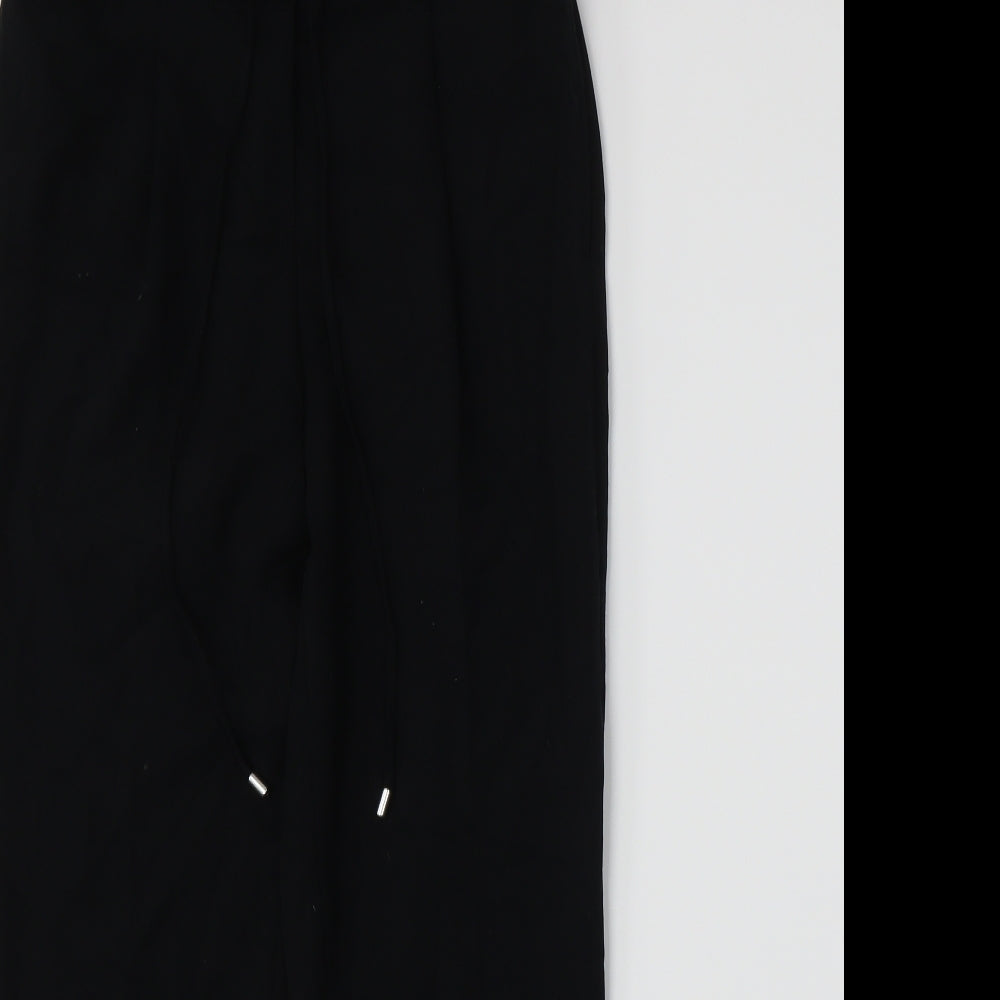 Womens UK Size 8 Marks and Spencer Regular Fit  Black Trousers
