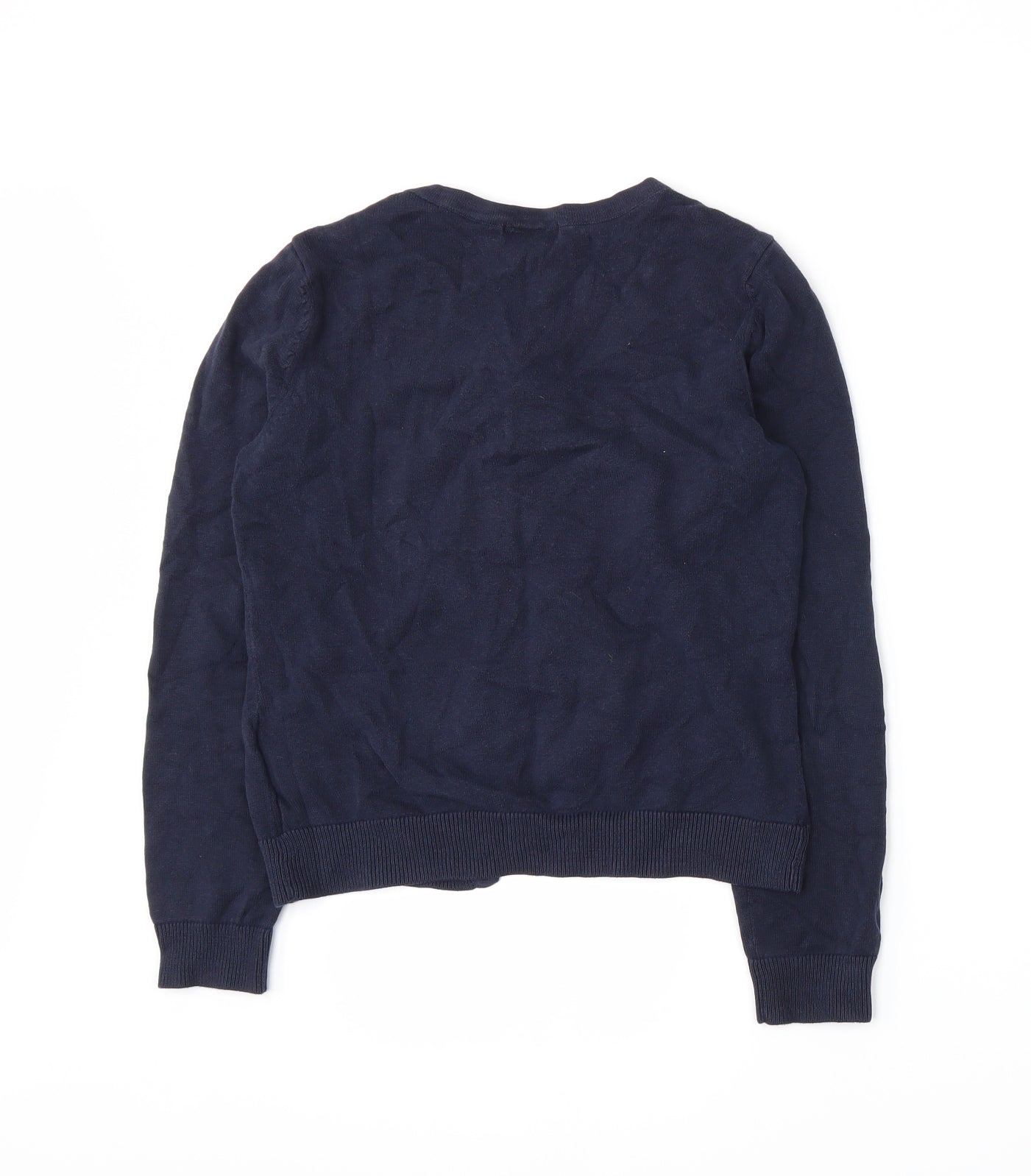 H&M Womens Blue  Knit Cardigan Jumper Size S