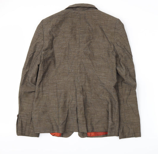 NEXT Womens Brown   Jacket Suit Jacket Size 14
