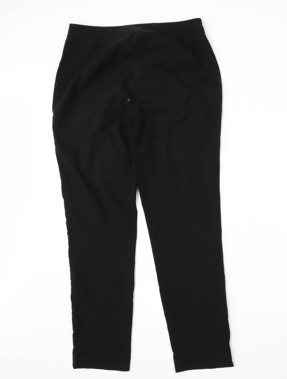 Womens UK Size 10 Marks and Spencer Regular Fit  Black Trousers
