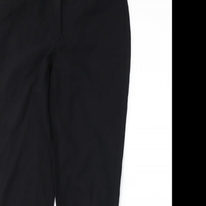 Womens UK Size 10 Marks and Spencer Regular Fit  Black Trousers
