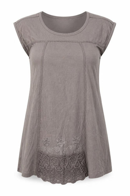 b.young Womens Grey   A-Line  Size L